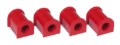 Picture of Prothane 88-94 Chevy Cavalier Rear Sway Bar Bushings - 15mm - Red