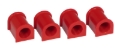 Picture of Prothane 88-94 Chevy Cavalier Rear Sway Bar Bushings - 19mm - Red