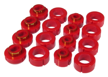 Picture of Prothane 82-00 GM 2/4wd S-Series Ext Cab Body Mount - Red
