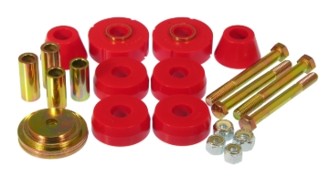Picture of Prothane 63-66 Chevy C10 1/2Ton 2wd PU Body Mount - Red