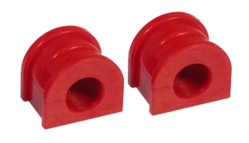 Picture of Prothane 97-04 Chevy Corvette Rear Sway Bar Bushings - 23.6mm - Red