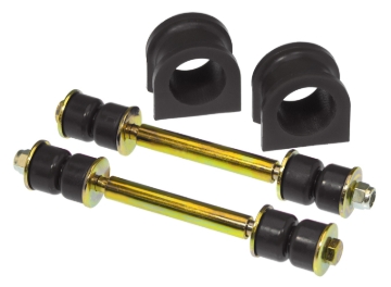 Picture of Prothane 07-14 Chevy Silverado Front Sway Bar Bushings - 36mm - Black