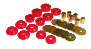 Picture of Prothane 67-69 Chevy Camaro/Firebird Conv Body Mount - Red