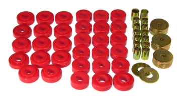 Picture of Prothane 65-67 GM Hardtop Body Mount Kit - Red