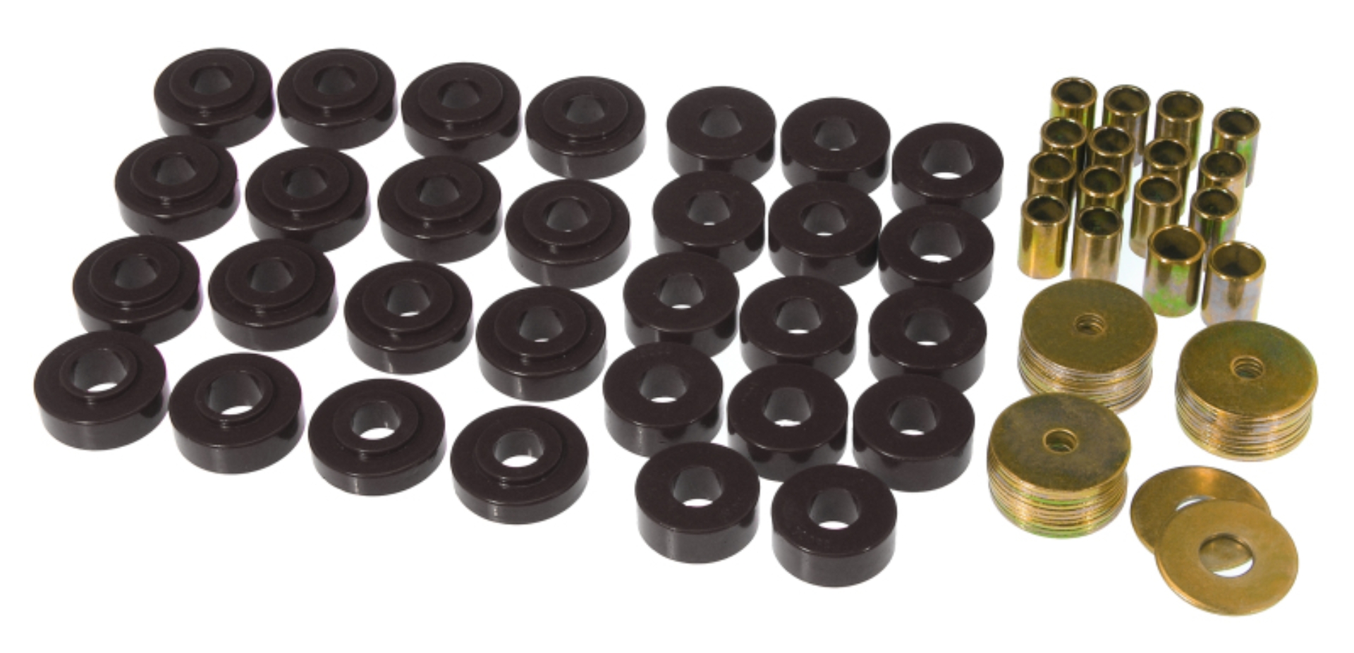 Picture of Prothane 65-67 GM Convertible Body Mount Kit - Black