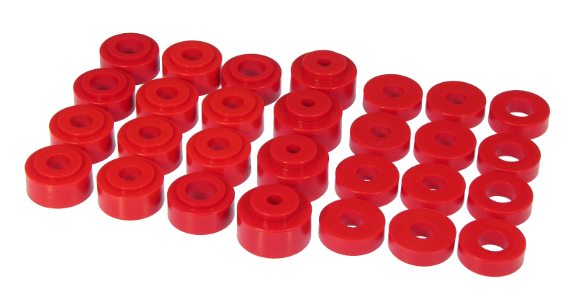 Picture of Prothane 68-72 GM Mid-Size Convert Body Mount - Red