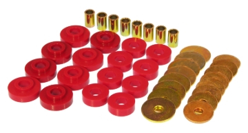 Picture of Prothane 63-69 Chevy Corvette Body Mount - Red