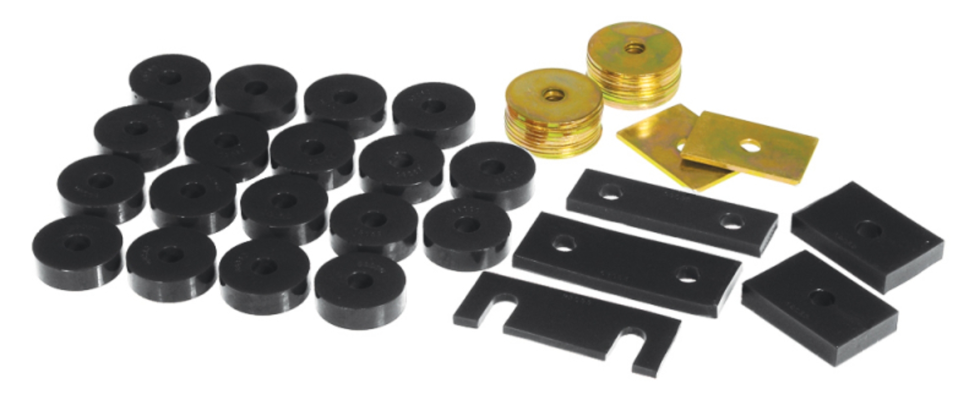 Picture of Prothane 55-57 Chevy Full Conv Only Body Mount - Black