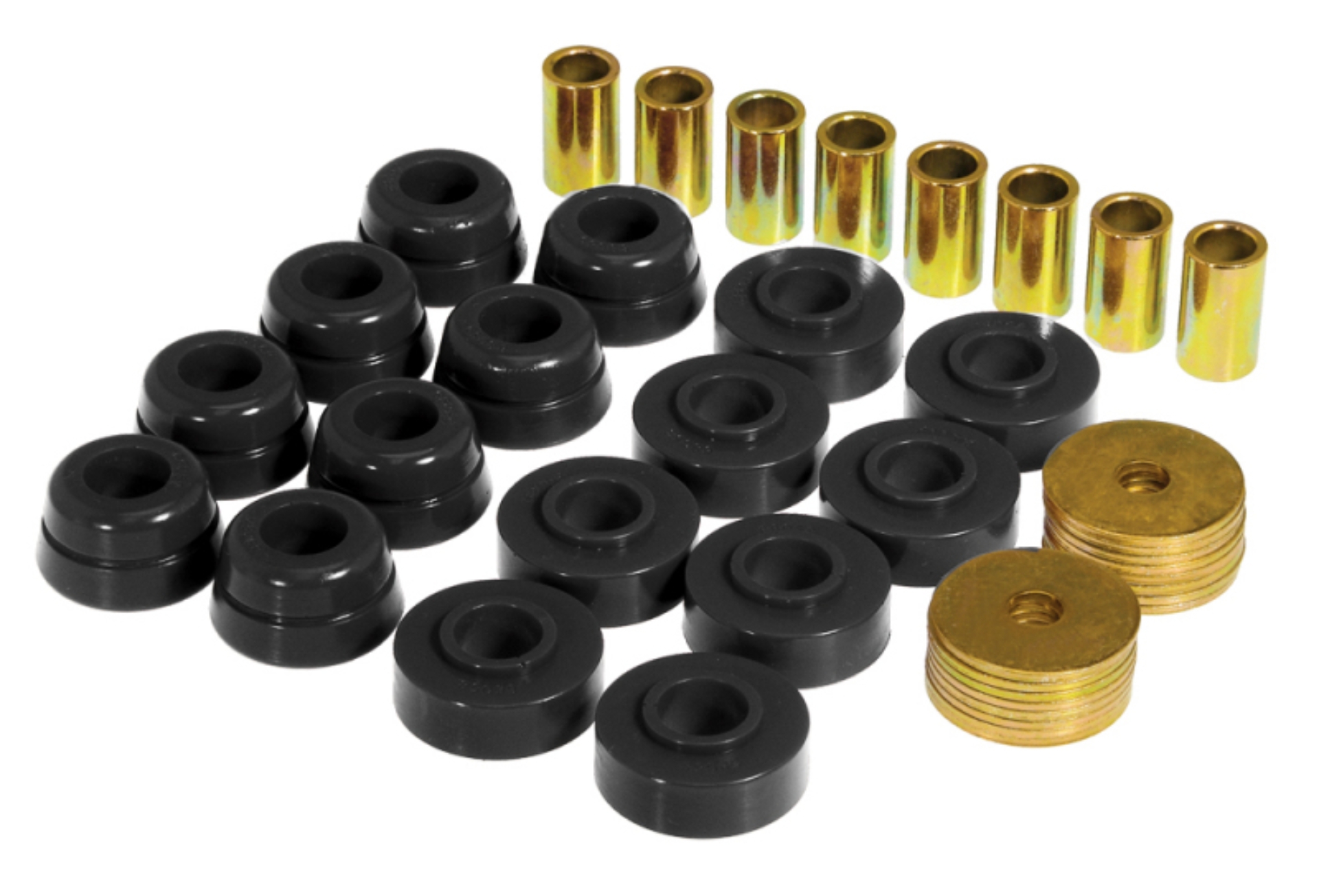 Picture of Prothane 73-82 Chevy Corvette Body Mount Kit - Black