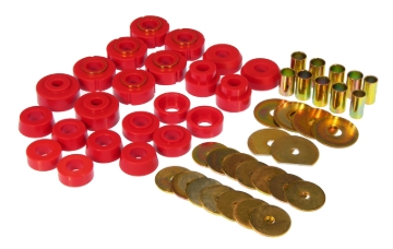 Picture of Prothane 65-70 GM Various 2dr Hardtop Body Mount - Red