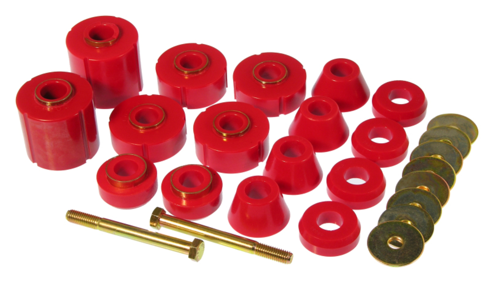 Picture of Prothane 75-79 GM 1/2 / 3/4 / 1T 2/4wd Body Mount - Red