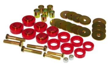 Picture of Prothane 67-81 Chevy Camaro Body Mount Kit w/ Hardware - Red