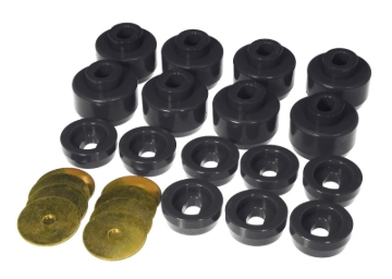 Picture of Prothane 99-06 Chevy Silverado 2/4wd Body Mounts - Black