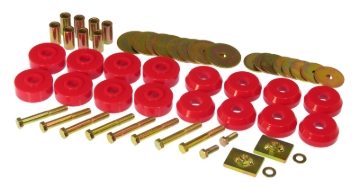 Picture of Prothane 59-64 Chevy Impala / Belair Body Mount Kit - Red