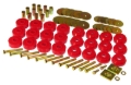 Picture of Prothane Chevy Conv Impala / Belair Body Mount Kit - Red