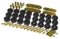 Picture of Prothane Chevy Conv Impala / Belair Body Mount Kit - Black