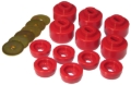 Picture of Prothane 07-14 Chevy Silverado Body Mount 12 Bushing Kit - Red