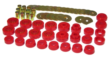 Picture of Prothane 65-70 Chevy Impala Convertible Body Mount - Red