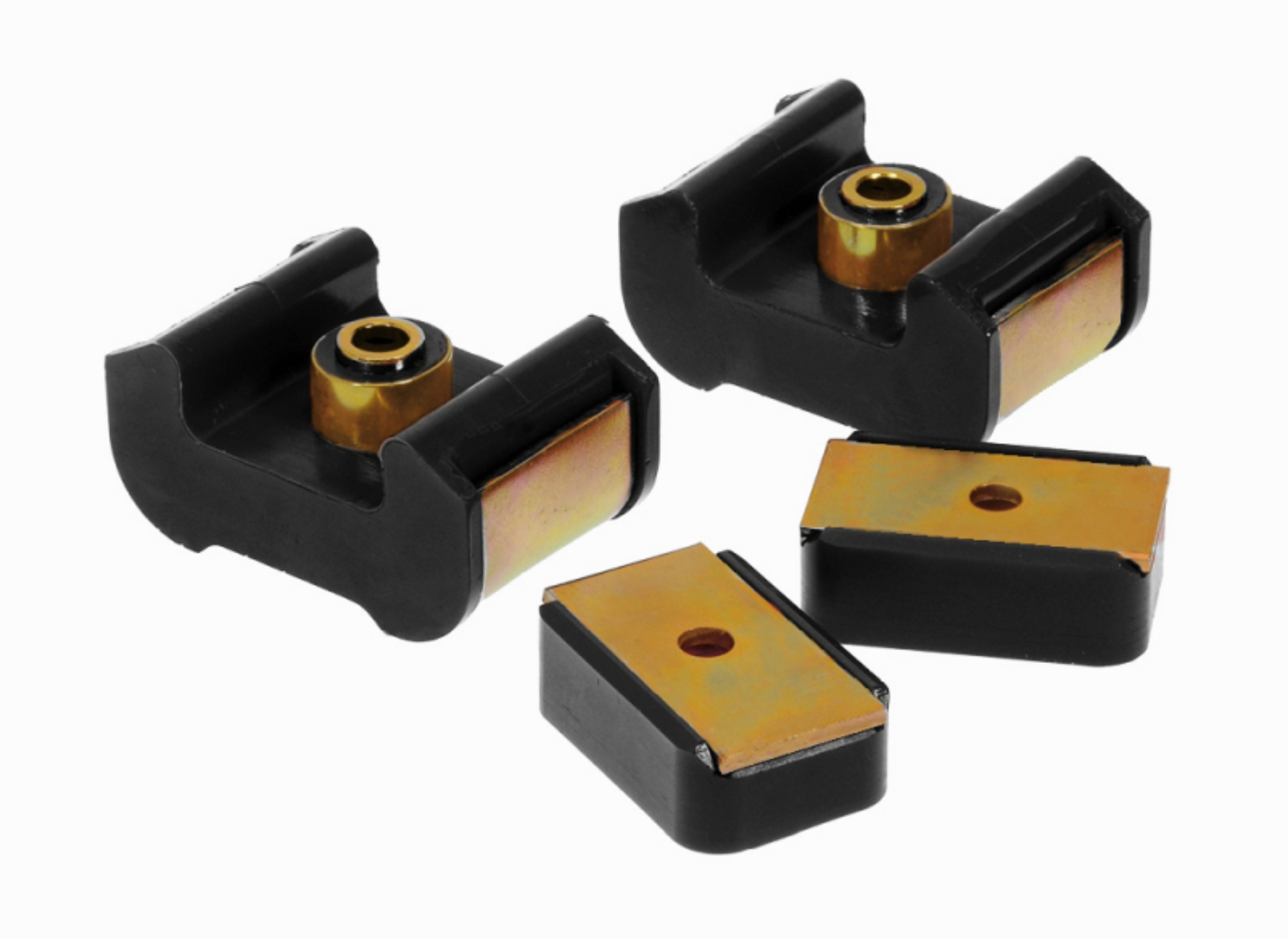 Picture of Prothane 68-84 Chevy K10/20/30 4WD Trans Mount Bushings - Black