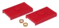 Picture of Prothane 70-81 GM Lower Spring Pad (Multi) - Red