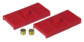 Picture of Prothane 67-69 Chevy Camaro/Firebird Lower Spring Pad (Mono) - Red