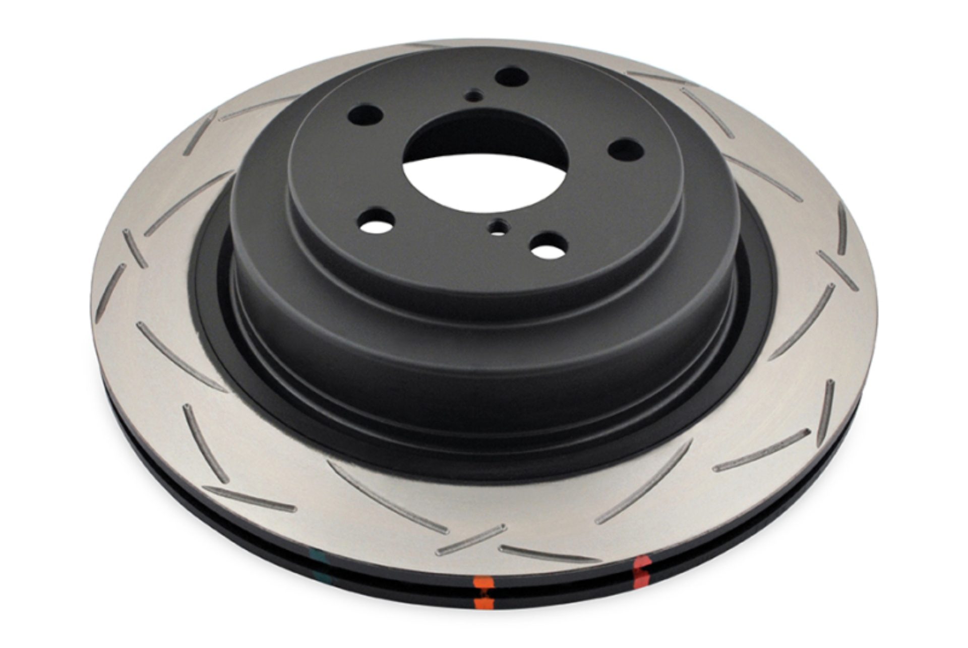 Picture of DBA 01-07 Subaru WRX / 05-07 Subaru Forester XT Rear Slotted 4000 Series Rotor