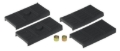 Picture of Prothane 67-69 GM F-Body Upper/Lower Spring Pad (Mono) - Black
