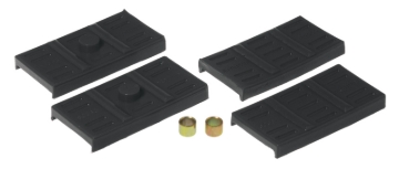 Picture of Prothane 67-69 GM F-Body Upper/Lower Spring Pad (Mono) - Black