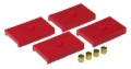 Picture of Prothane 68-69 GM F-Body Upper/Lower Spring Pad (Multi) - Red