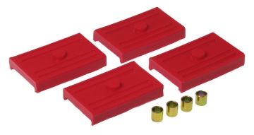 Picture of Prothane 68-69 GM F-Body Upper/Lower Spring Pad (Multi) - Red