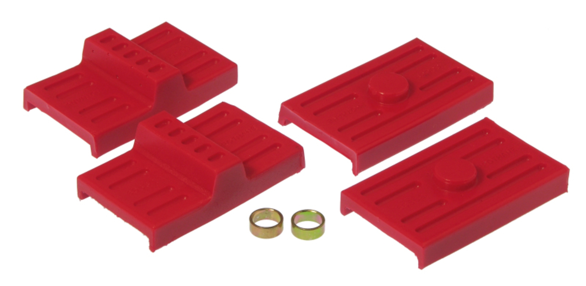 Picture of Prothane 70-81 GM Upper/Lower Spring Pad (Multi) - Red