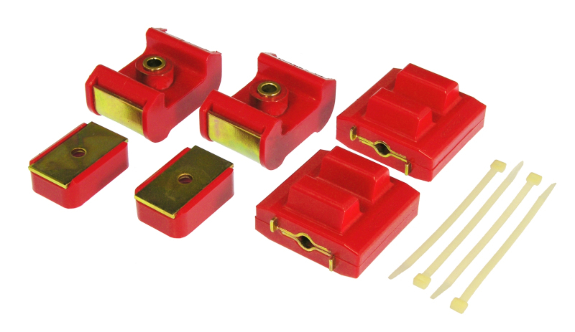 Picture of Prothane GM Motor & Trans Mount Kit - Red