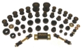 Picture of Prothane 63-82 Chevy Corvette Total Kit - Black