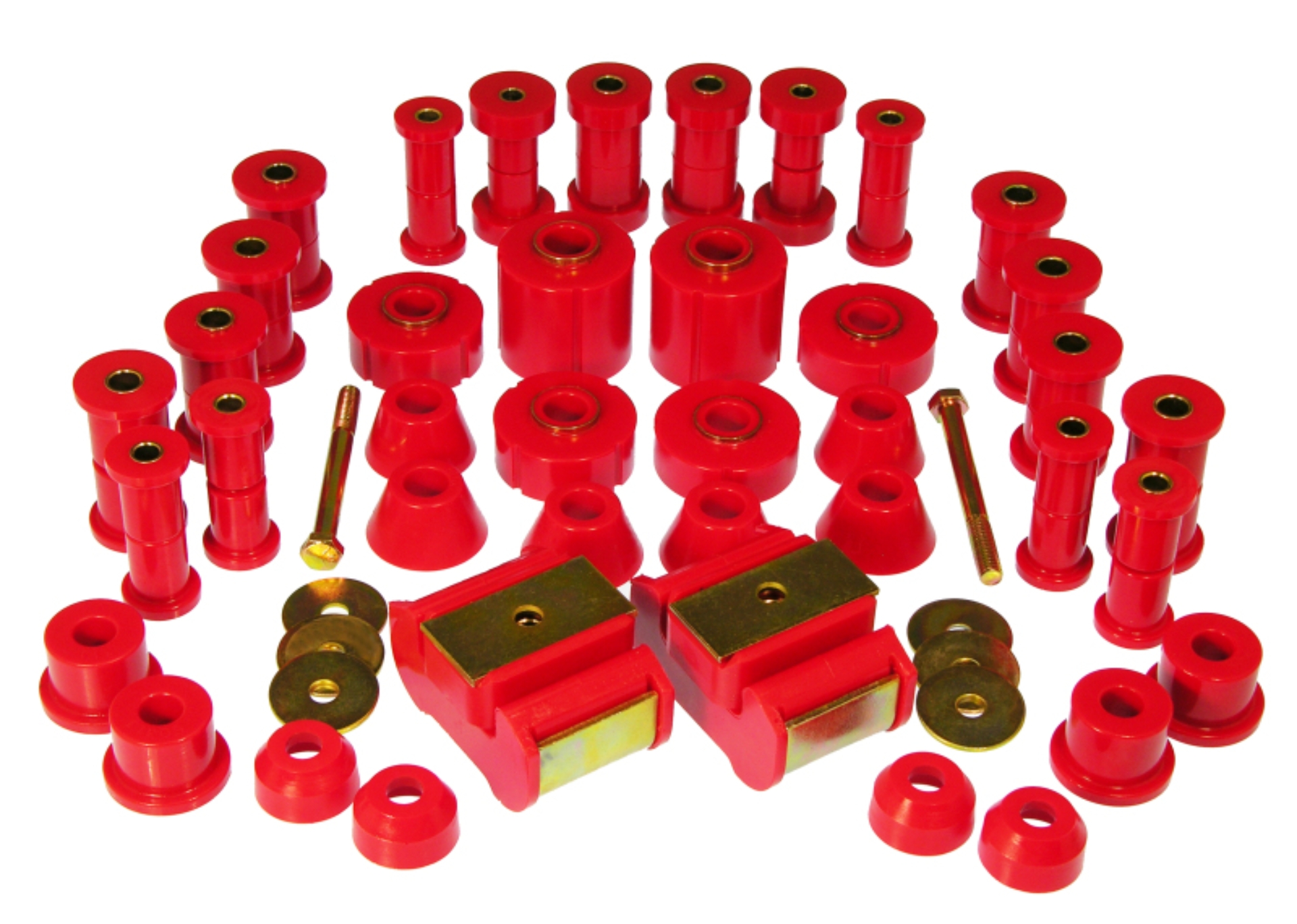 Picture of Prothane 73-80 Chevy Truck 4wd Total Kit - Red