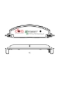 Picture of DBA 2019+ RAM 2500/3500 (DJ) 6.7L 4WD SP Performance Rear Brake Pads