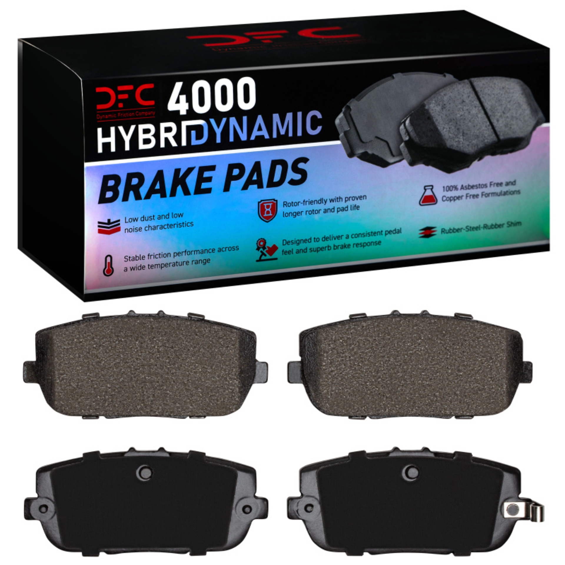 Picture of DFC 06-15 Mazda Miata Rear 4000 HybriDynamics Brake Pads