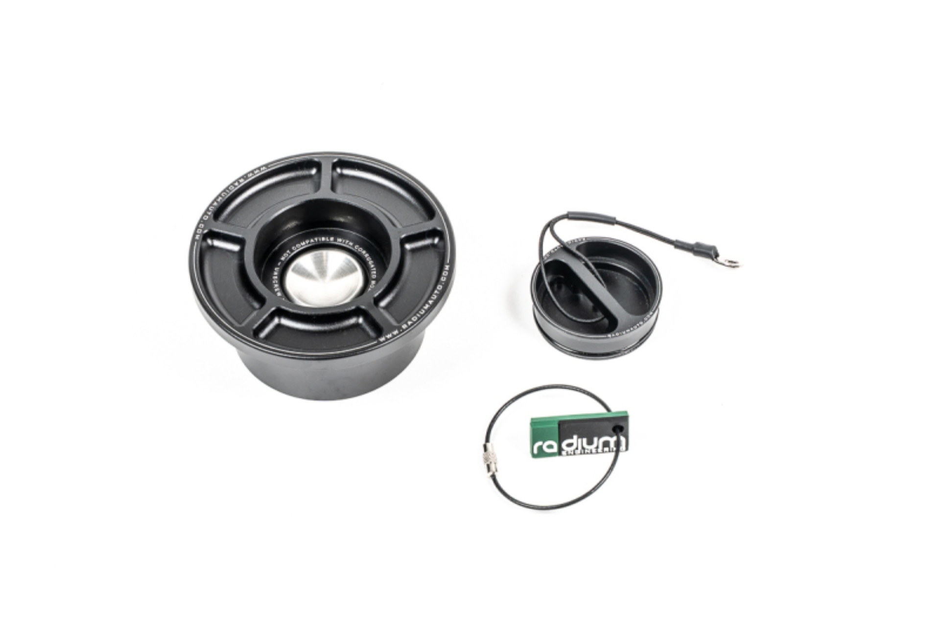Picture of Radium Engineering Remote Mount SVF Swing Valve Filler Cap