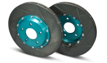 Picture of Project Mu SCR-Pro Rotor Front 2Piece - Mitsubishi Lancer Evolution CP9A/CT9A Alumite