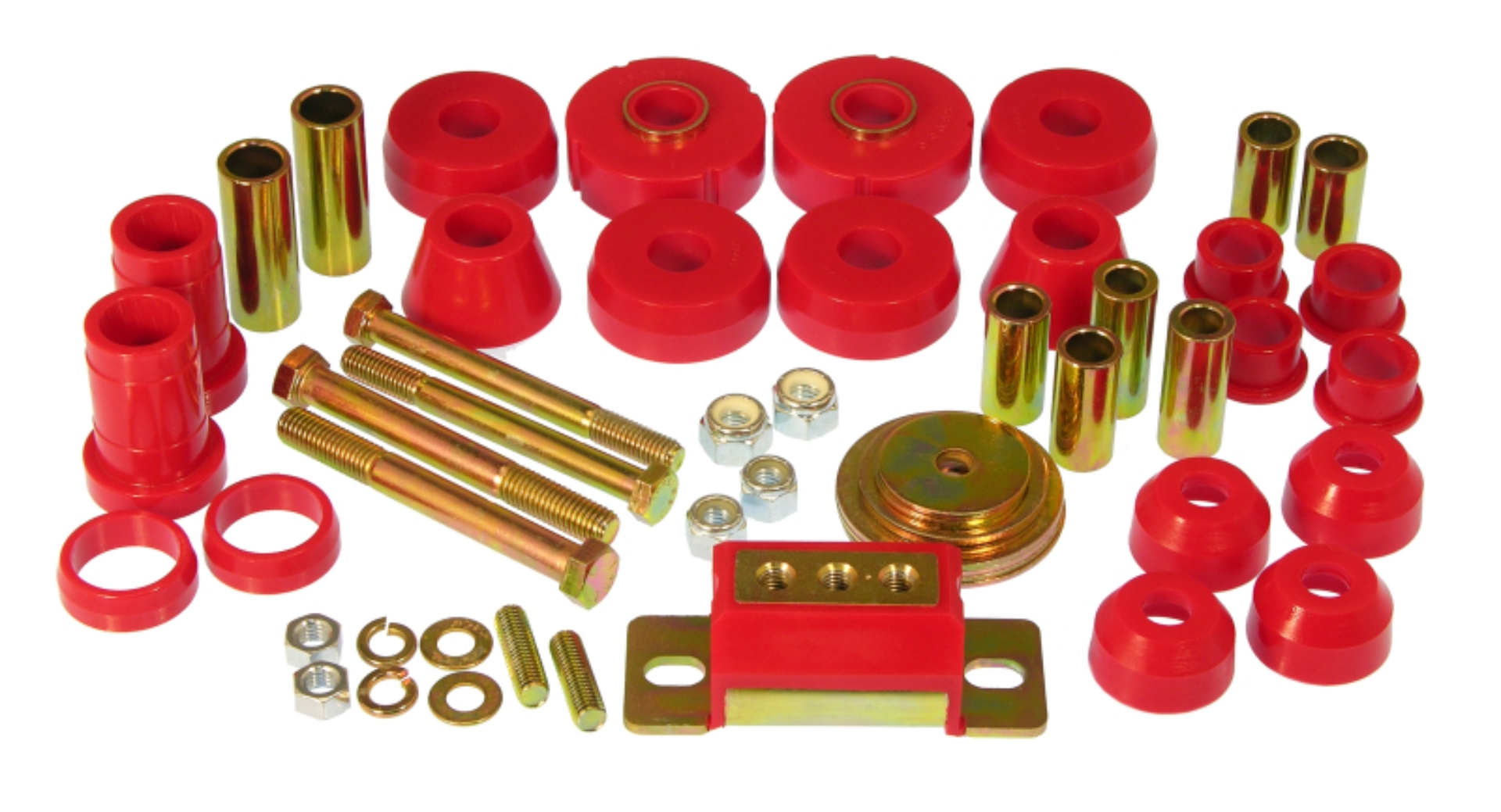 Picture of Prothane 63-66 Chevy C10 2wd Total Kit - Red