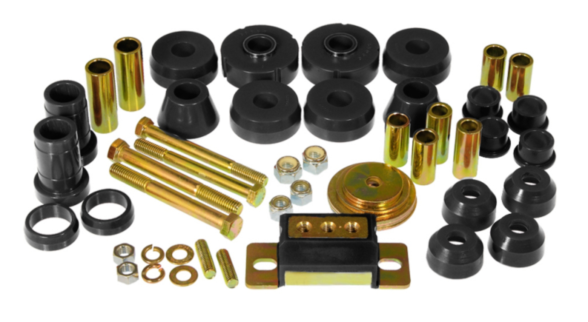 Picture of Prothane 63-66 Chevy C10 2wd Total Kit - Black