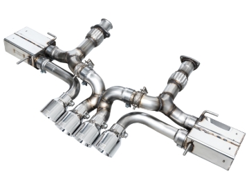 Picture of AWE Tuning 23-25 Chevrolet C8 Corvette Z06 5.5L SwitchPath Exhaust System - Chrome Silver Tips