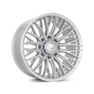 Picture of Vossen HFX-6 - 20X9.5 - 6X139.7 - ET30 - DEEP - 106.1 - SP - SILVER POLISHED