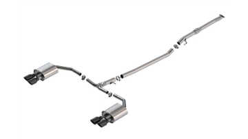 Picture of Borla 2025 Kia K5 GT 2.5L 4 Cyl S-type Cat-Back Exhaust w/ 3.5in Black Chrome Tips