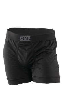 Picture of OMP TECNICA EVO UNDERWEAR BOXER FIA 8856-2018 BLACK SZ M