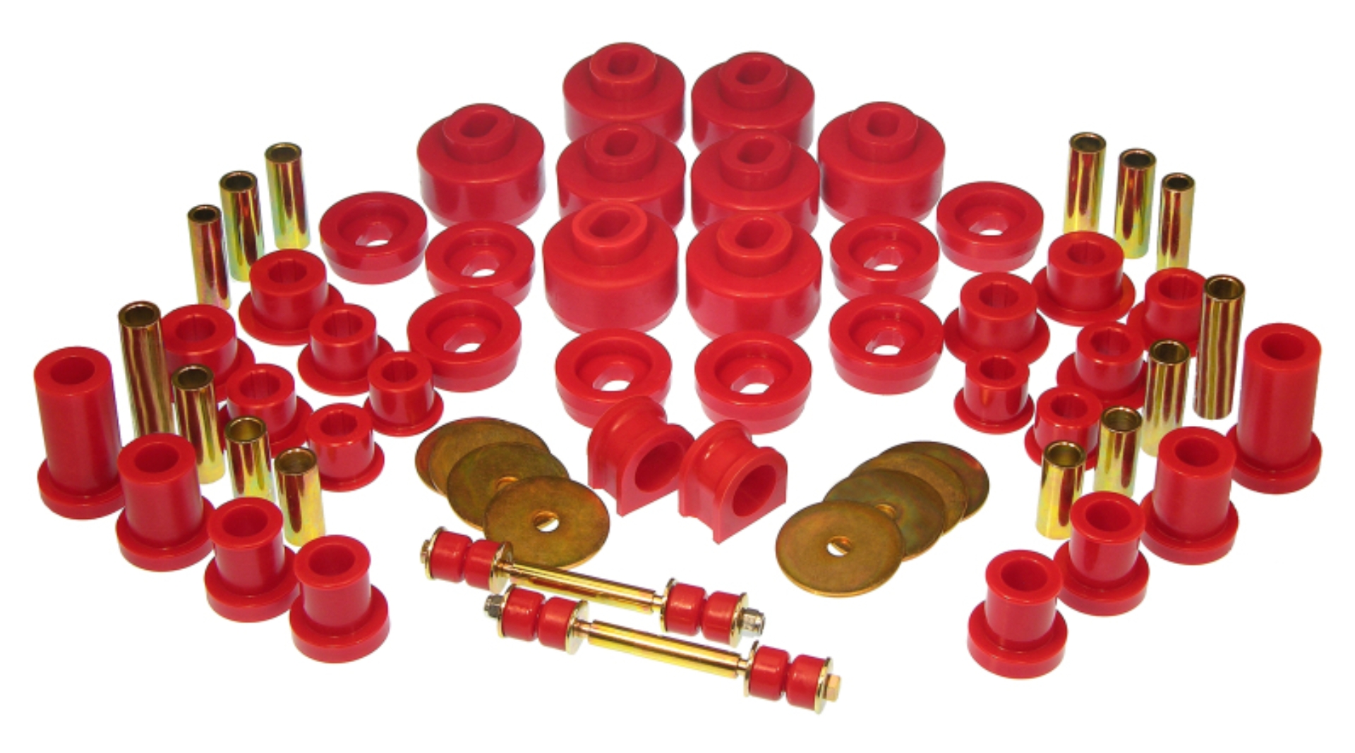 Picture of Prothane 07-14 Chevy Silverado 1500 2wd Total Kit - Red