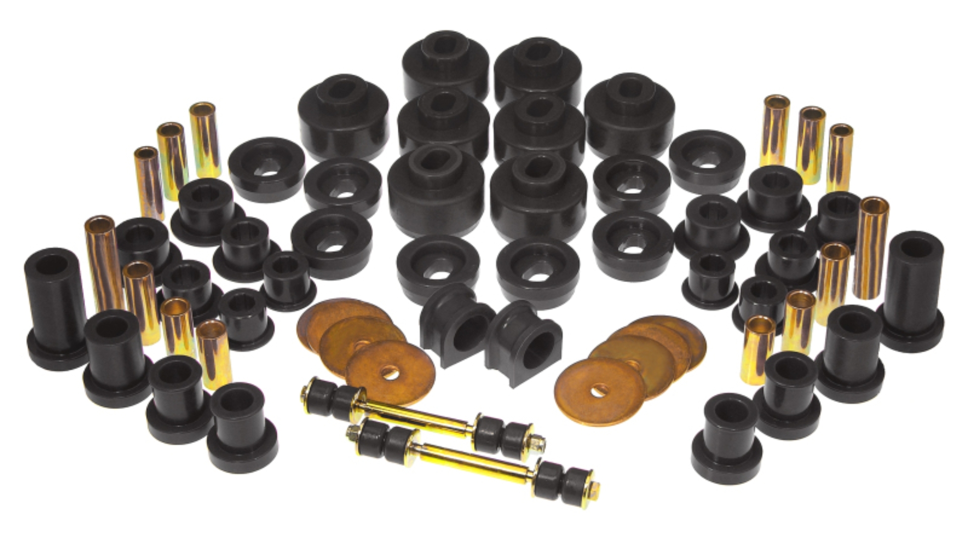 Picture of Prothane 07-14 Chevy Silverado 1500 2wd Total Kit - Black