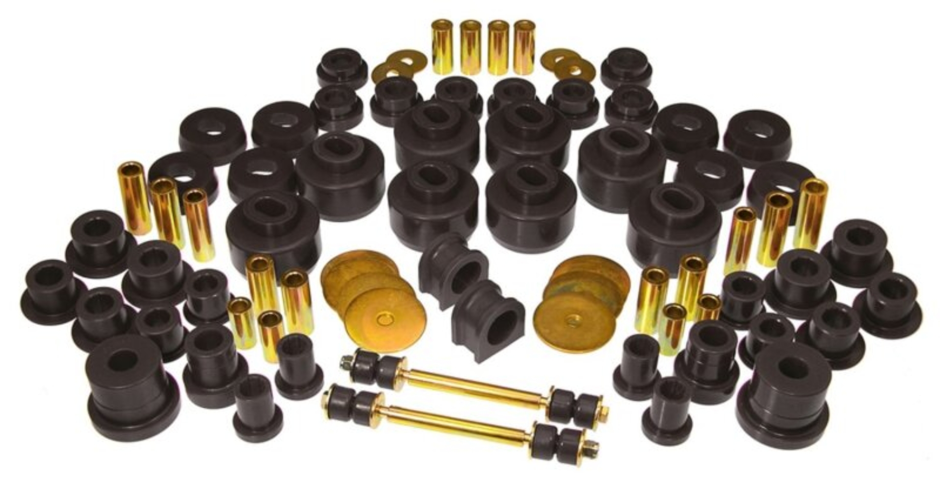 Picture of Prothane 07-14 Chevy Silverado 4wd Total Kit - Black