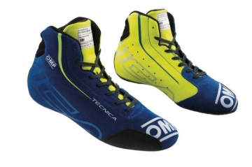 Picture of OMP TECNICA SHOES my2025 FIA 8856-2018 BLACK / RED SZ 37