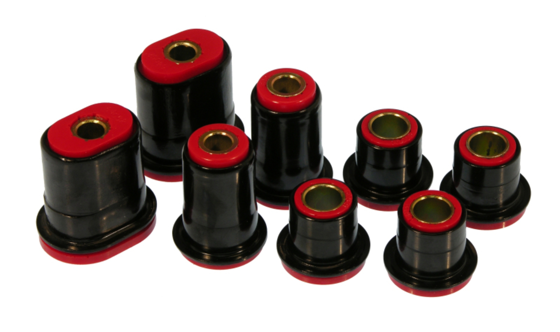 Picture of Prothane 66-72 GM Front Lower Oval Control Arm Bushings - Red
