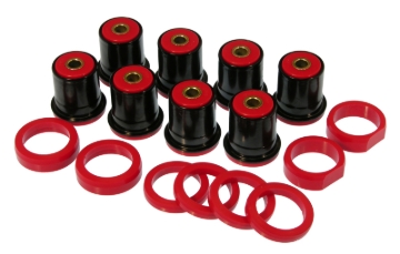 Picture of Prothane 65-88 GM Rear Control Arm Bushings - Red